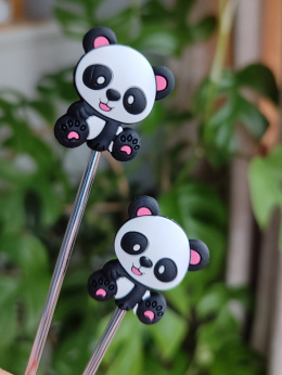 panda - zatyczki na druty